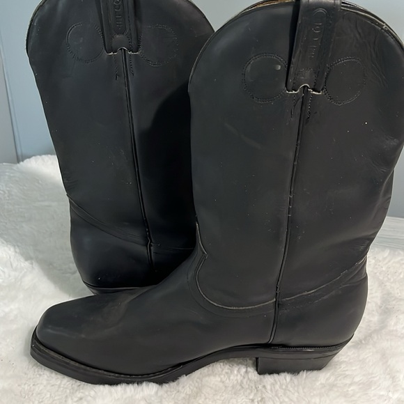 Boulet leather cowboy boots - Picture 3 of 6